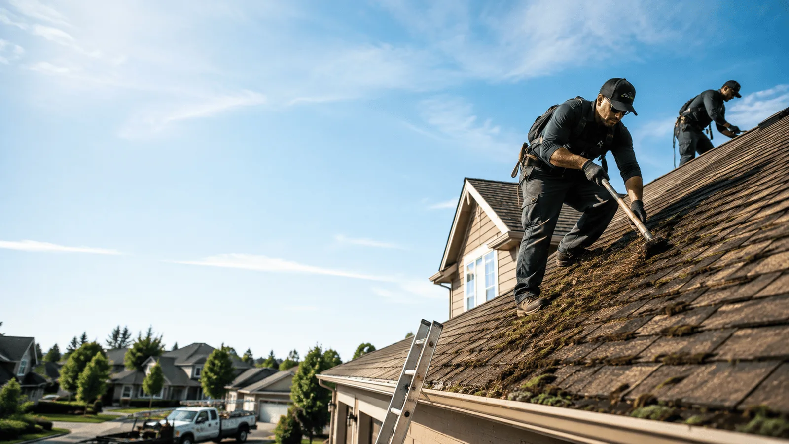 Roof Moss Removal in Dilltown, PA near me